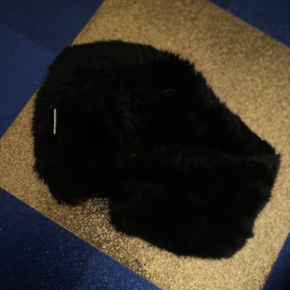 VTG 100% FOX FUR Headband RARE LUX WARM CHIC - Picture 4 of 5